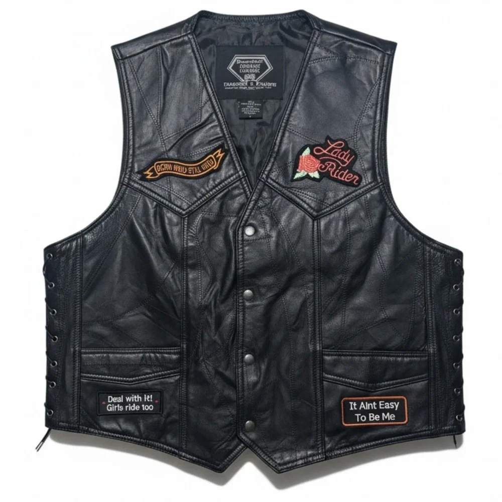 Diamond Supply‎ Co. Black Embroidered Vest